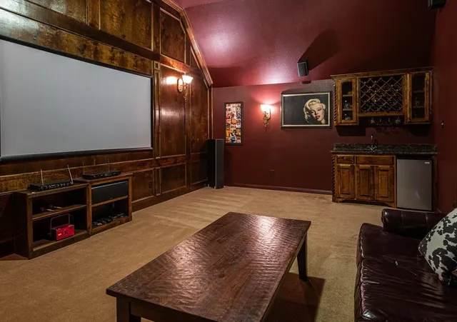 a front view of a building with street view