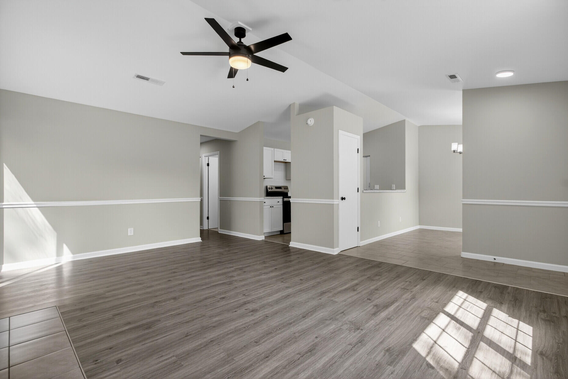 9512 Raven Drive Ladson, SC 29456 - Photo 6 of 28 Living Room/Dining/Kitchen