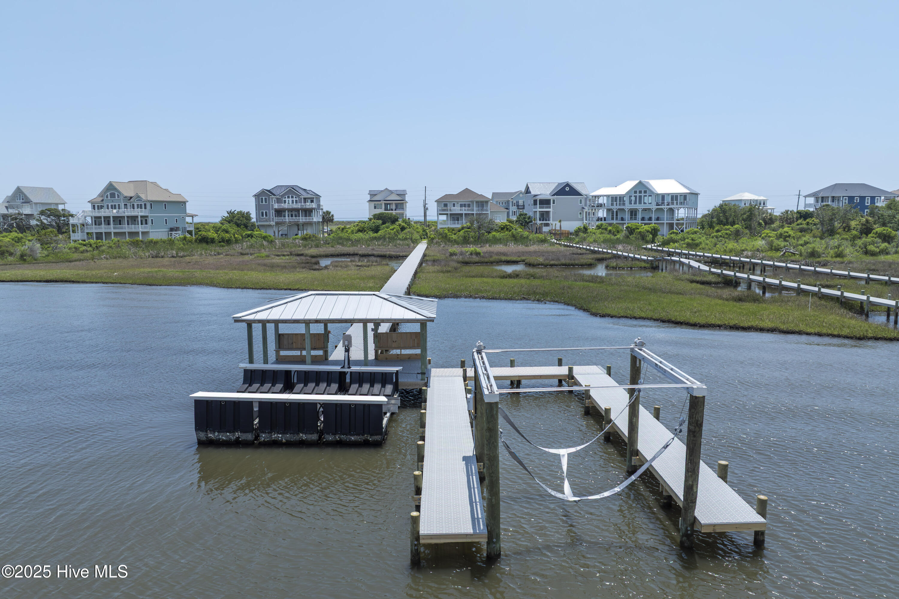 601 New River Inlet Road North Topsail Beach, NC 28460 - Photo 16 of 74 601 New River Inlet Road - Aerial - Edit