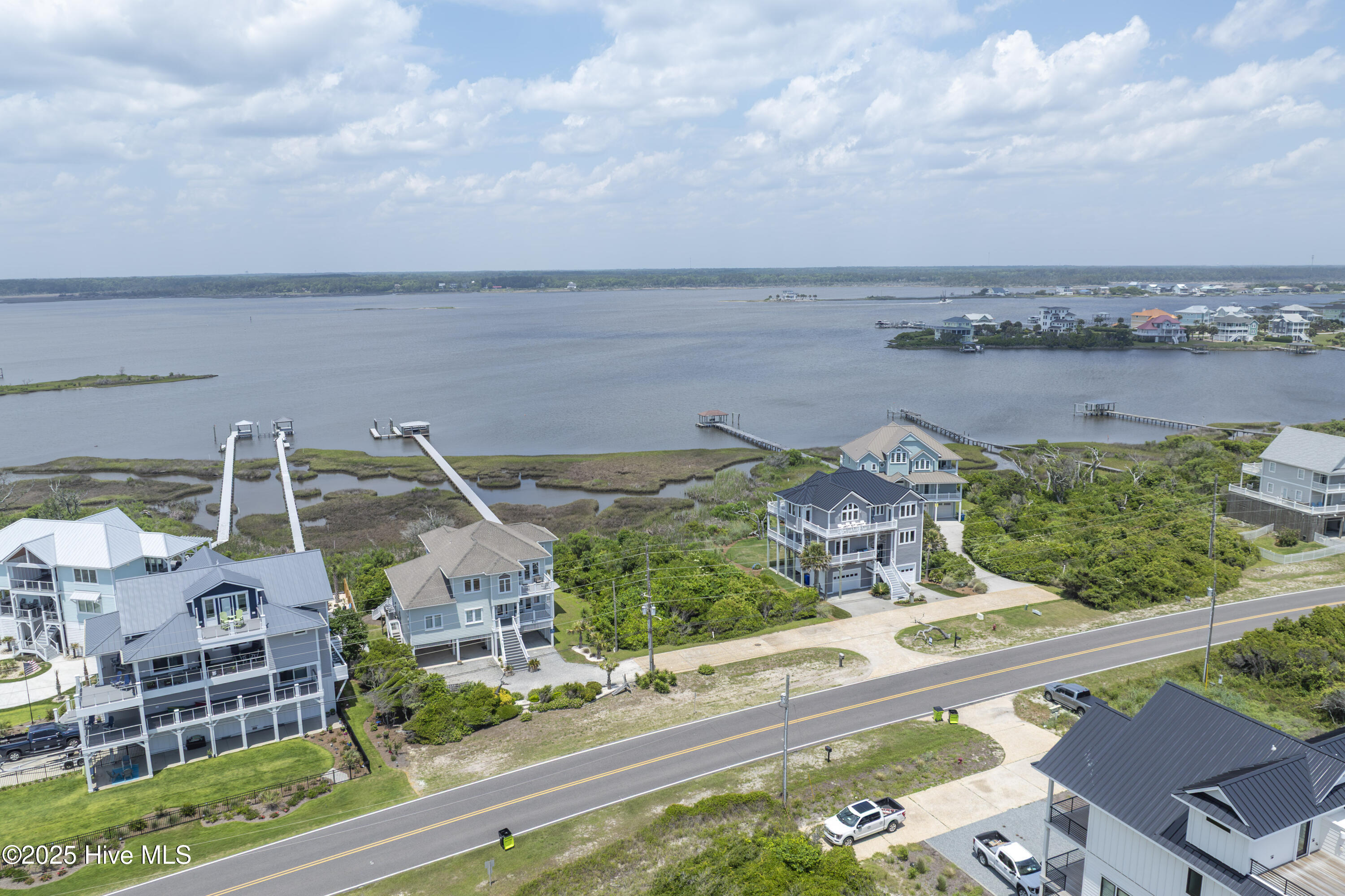 601 New River Inlet Road North Topsail Beach, NC 28460 - Photo 63 of 74 601 New River Inlet Road - Aerial - Edit