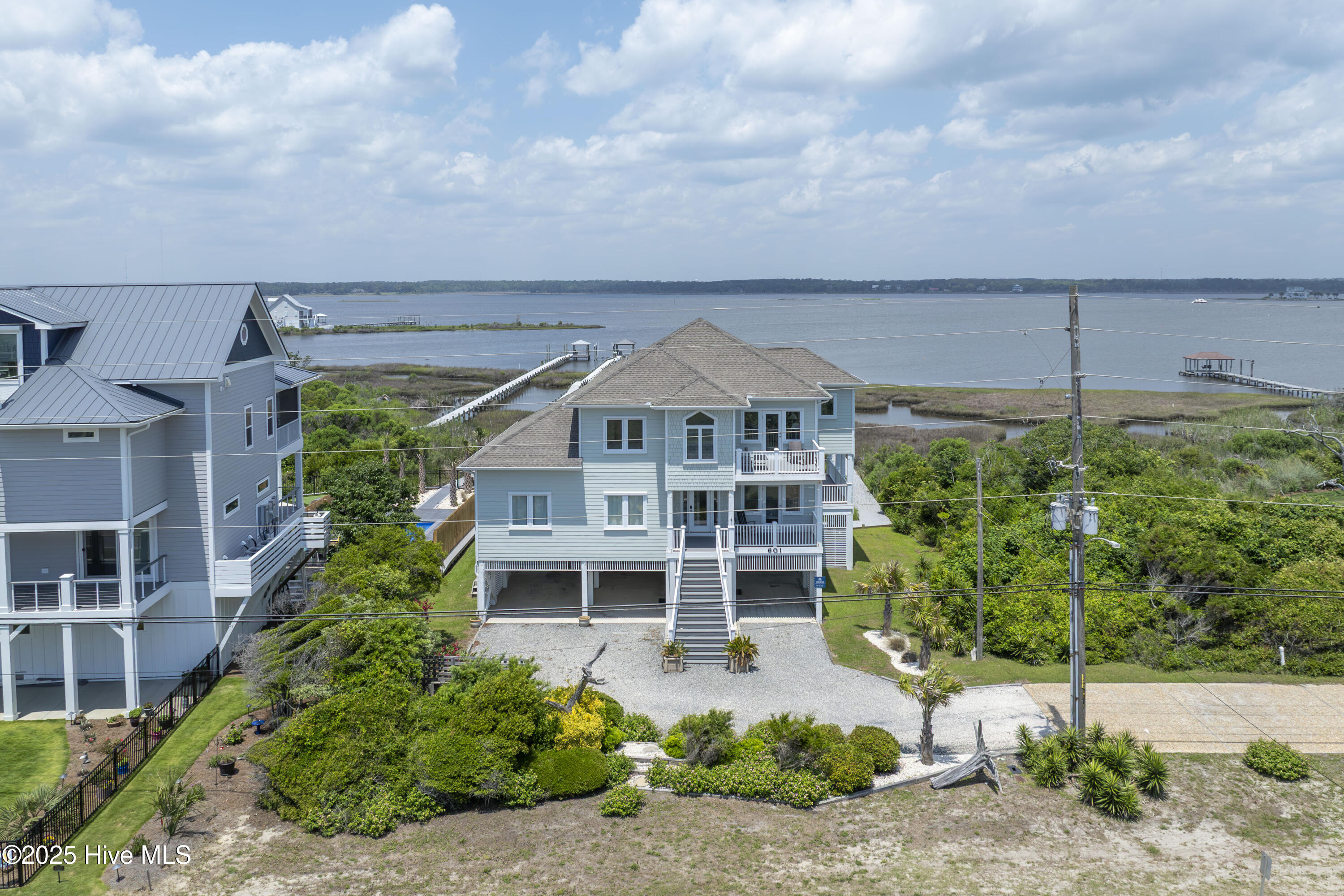 601 New River Inlet Road North Topsail Beach, NC 28460 - Photo 73 of 74 601 New River Inlet Road - Aerial - Edit