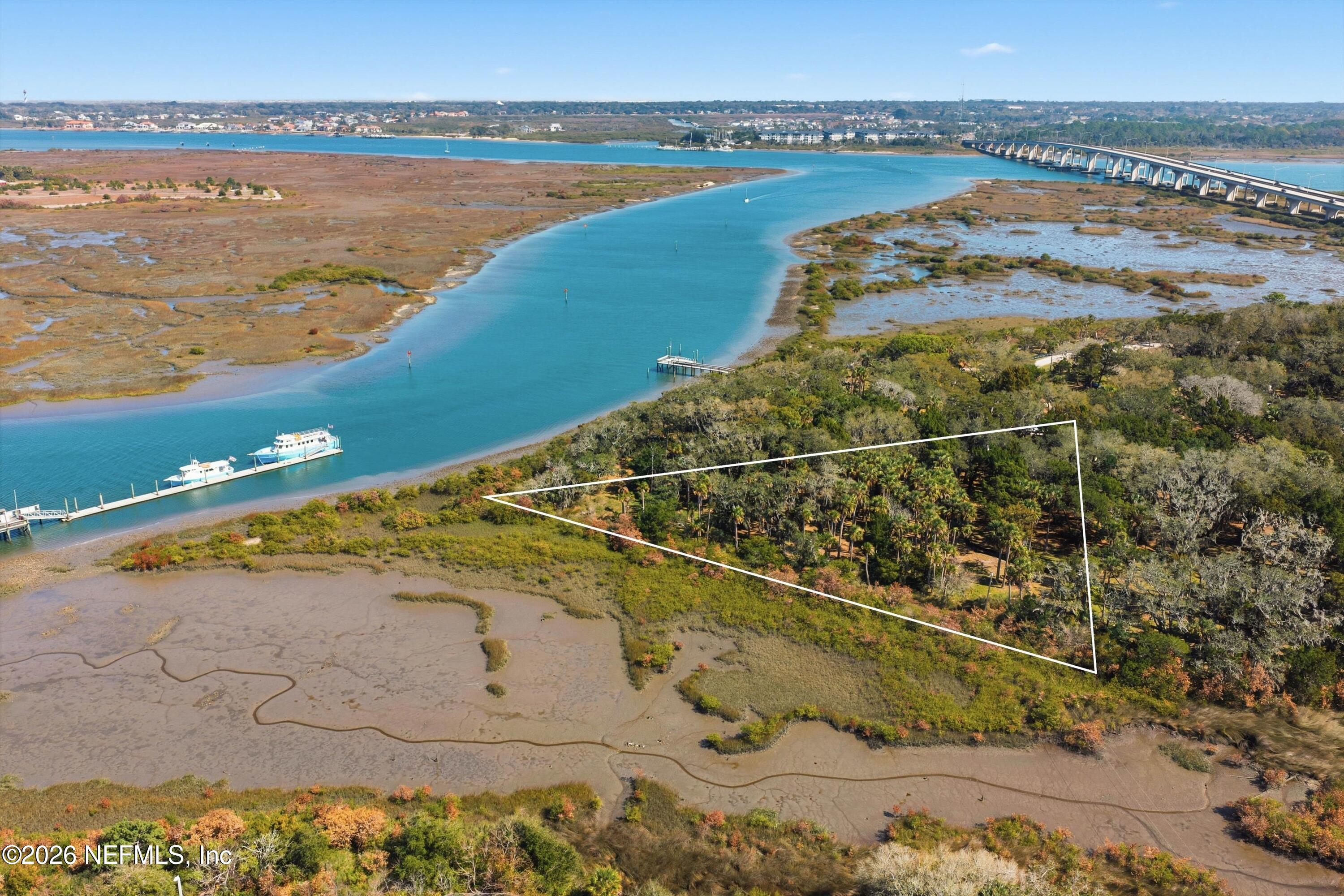 220 Nix Boat Yard Road St. Augustine, FL 32084 - Photo 4 of 9 a view of a lake with a floor