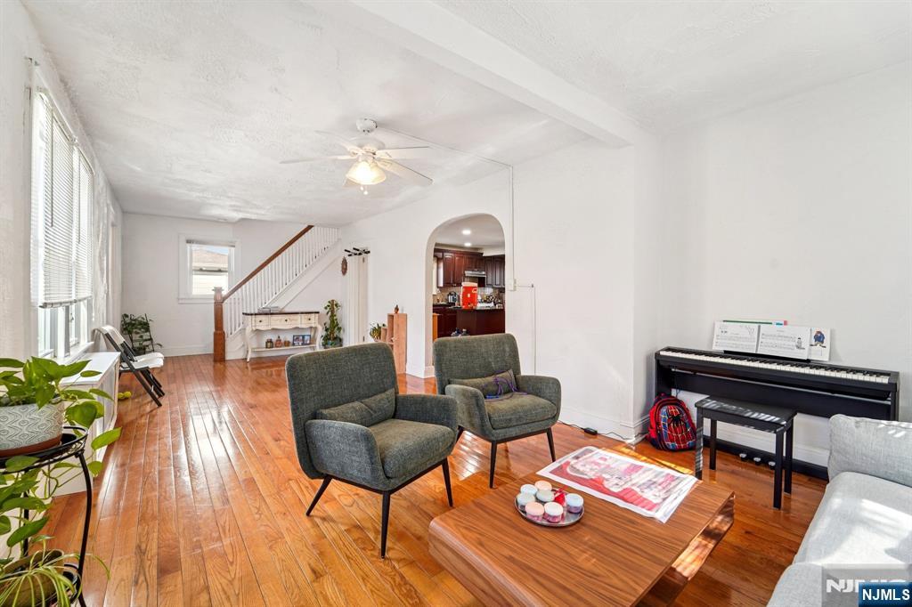 359 Bogert Avenue Ridgewood, NJ 07450 - Photo 8 of 17 a living room with furniture and wooden floor