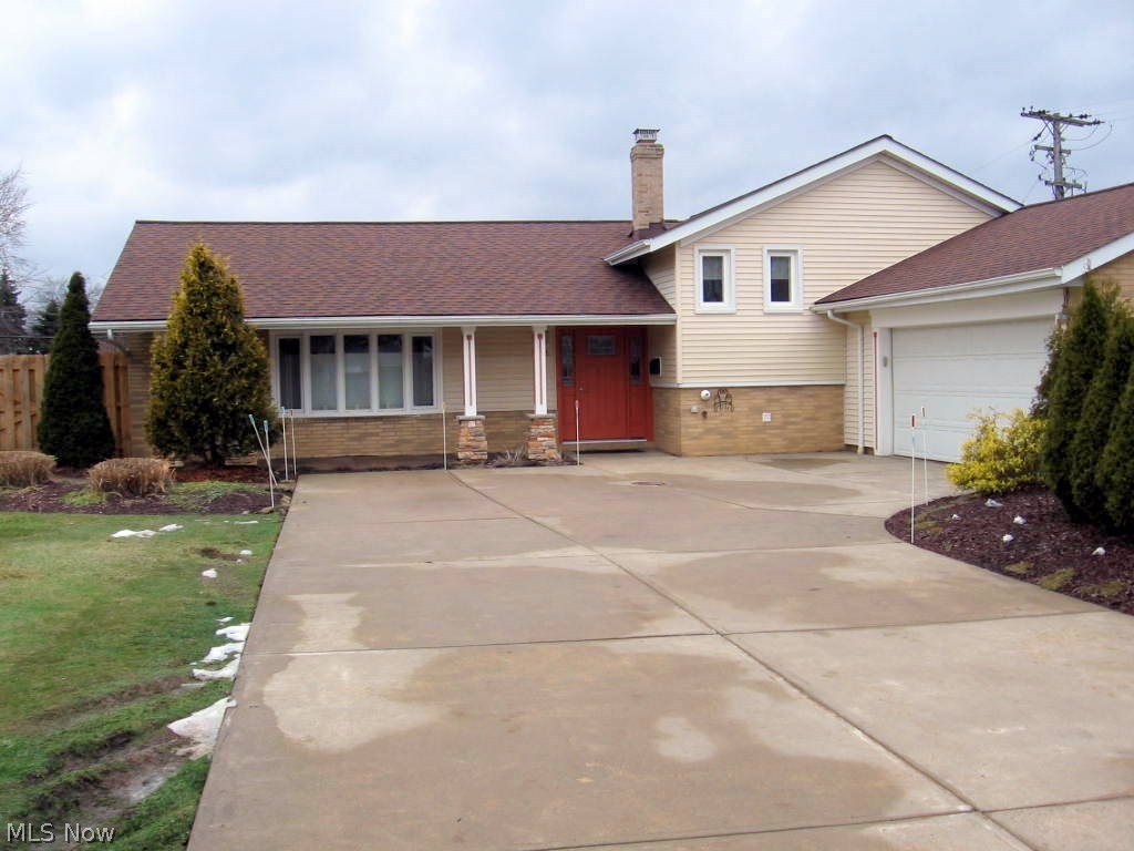 972 Millridge Road Cleveland, OH 44143 - Photo 1 of 22 Double Driveway 2 Car Garage with Nature Stone Floor.