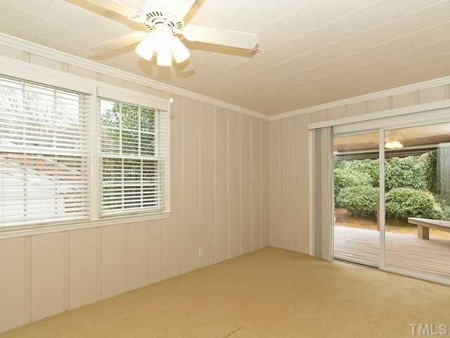 2815 Barmettler Street Raleigh, NC 27607 - Photo 3 of 20 LIGHT AND BRIGHT SUNROOM WITH NEUTRAL COLORS! Sun Room
