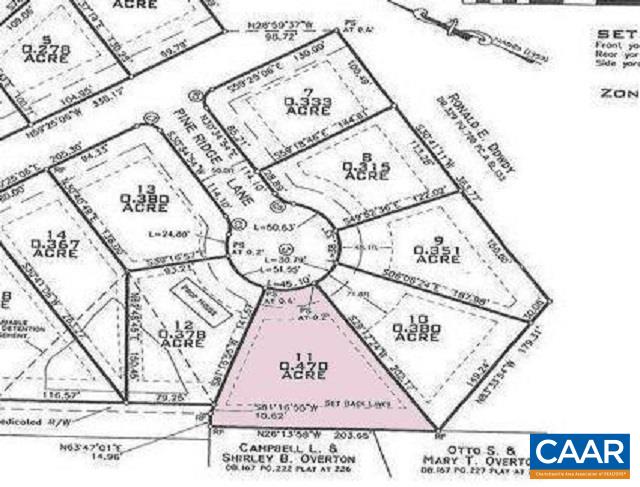 Lot 11 Pine Ridge Lane Prospect, VA 23960 - Photo 1 of 1 Gallery Image 1
