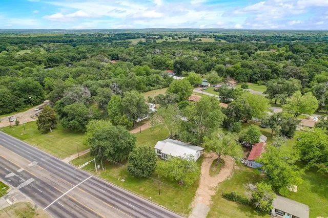 a view of a city from a balcony