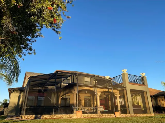 a front view of a building