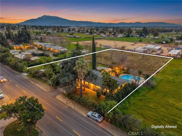 a view of a city with a lake view