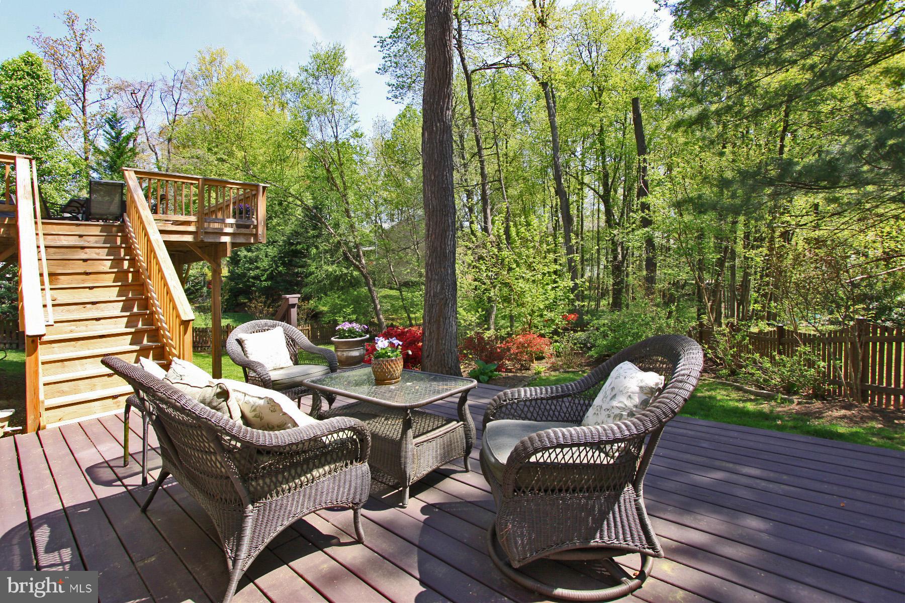 1613 Stowe Road Reston, VA 20194 - Photo 26 of 30 a view of a deck with furniture