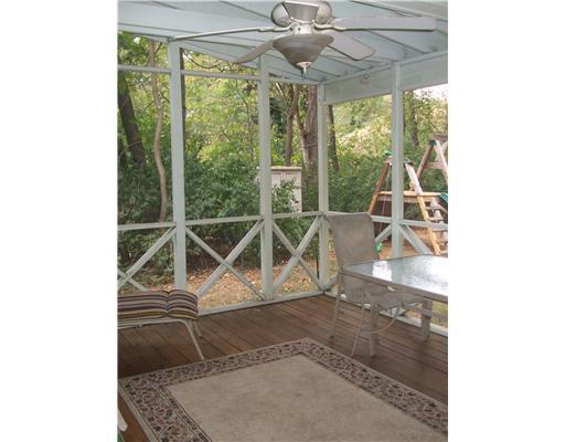 286 McCoy Road McKees Rocks, PA 15136 - Photo 14 of 18 Patio/Deck. Newer Screened in Porch with Ceiling Fan