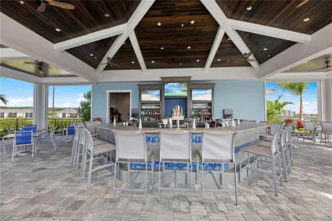 a view of an outdoor space pool patio and yard