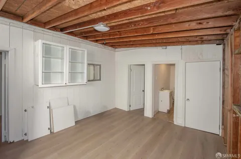 a view of empty room