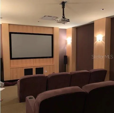 a view of hallway with livingroom