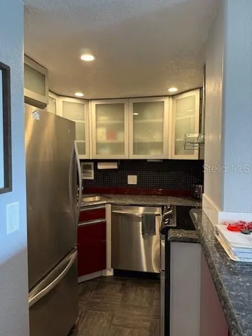 a front view of a building