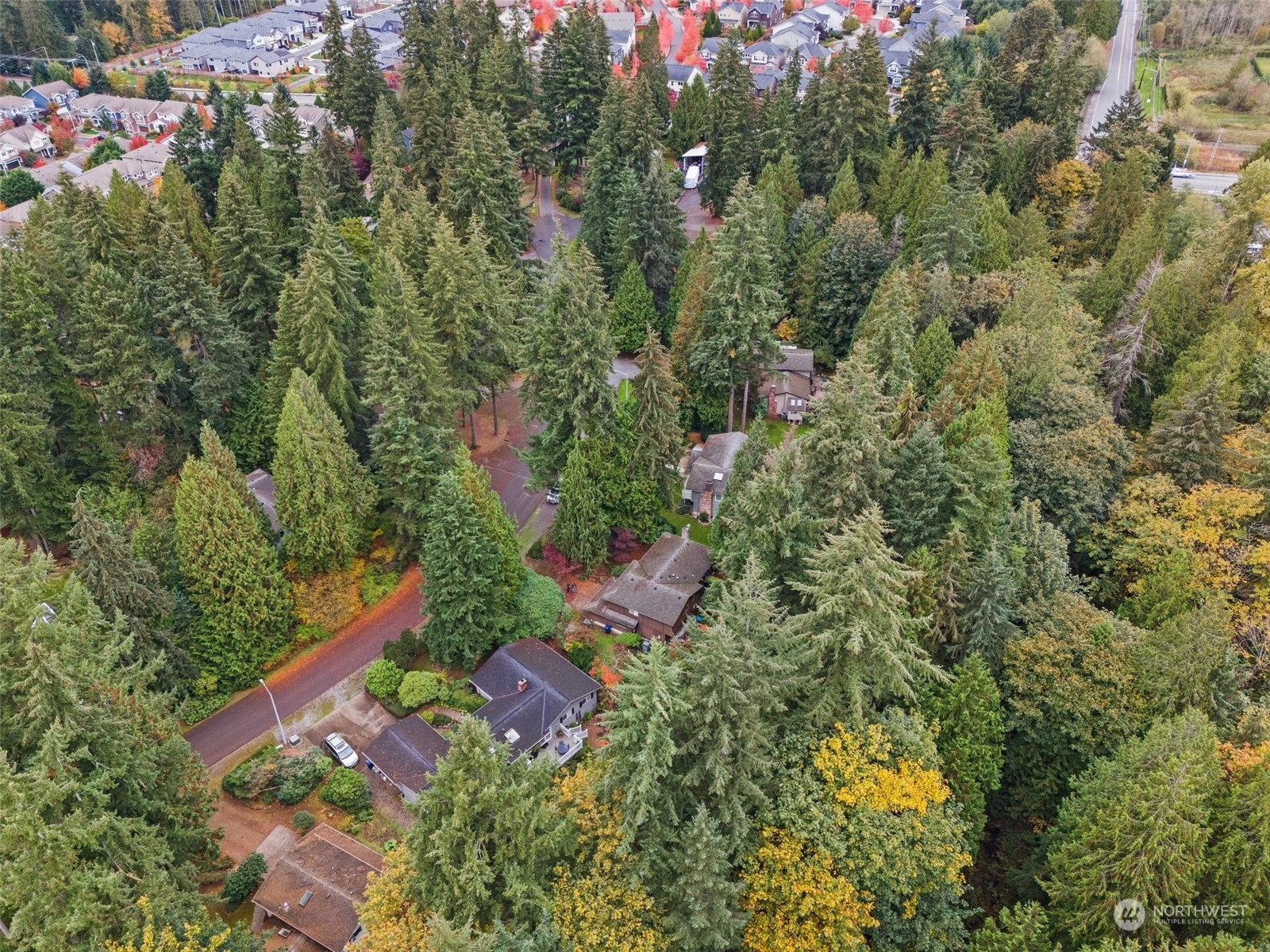 22929 38th Avenue Southeast Bothell, WA 98021 - Photo 35 of 38 an aerial view of a house with a yard