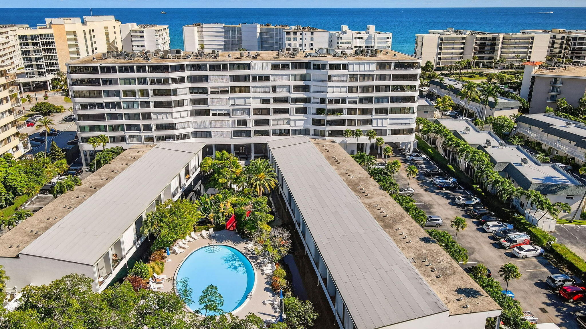 3589 South Ocean Boulevard, Unit 608 South Palm Beach, FL 33480 - Photo 55 of 66 a balcony with city view