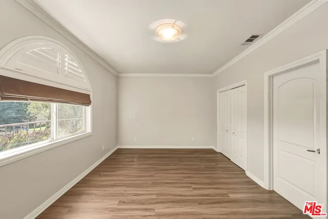 wooden floor in an empty room