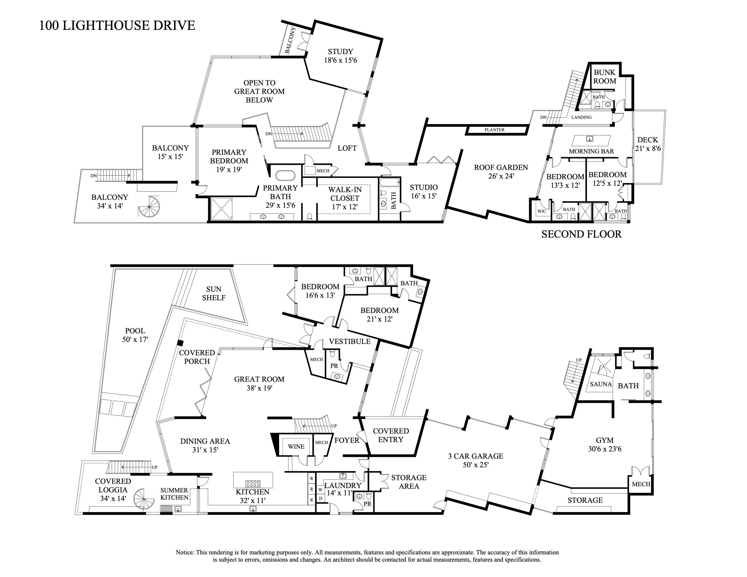 100 Lighthouse Drive Jupiter Inlet Colony, FL 33469 - Photo 61 of 61 Floorplan