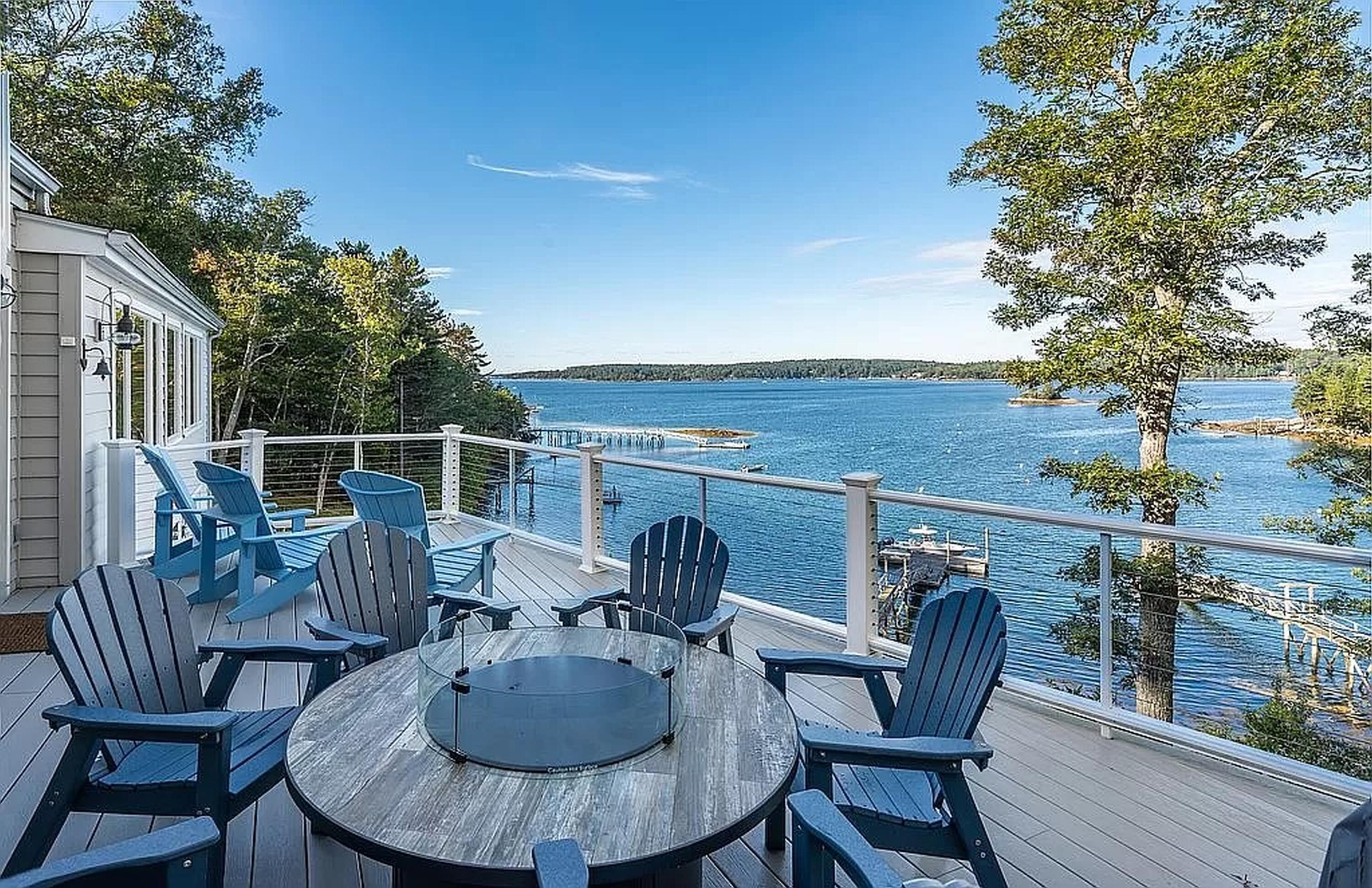 429 Ocean Point Road East Boothbay, ME 04544 - Photo 3 of 50 Water View Deck