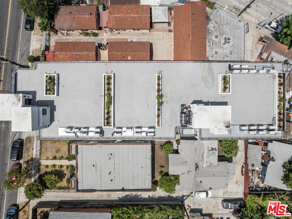 3105 Bellevue Avenue, Unit 405 Los Angeles, CA 90026 - Photo 23 of 26 an aerial view of residential houses with outdoor space