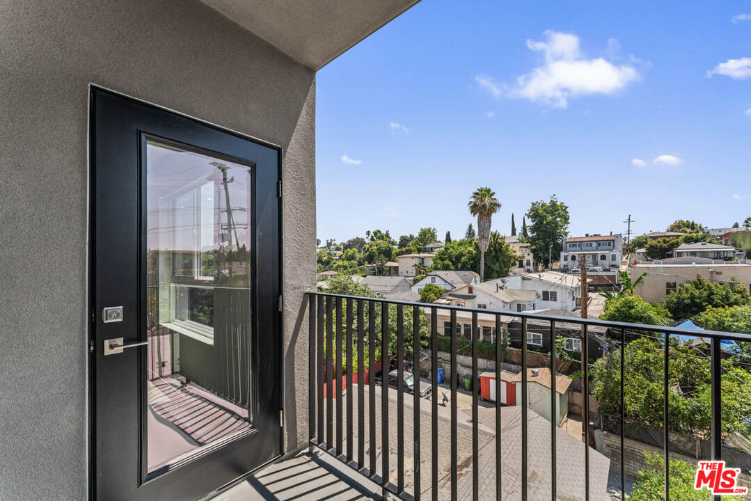 3105 Bellevue Avenue, Unit 405 Los Angeles, CA 90026 - Photo 5 of 26 a view of a balcony with city view