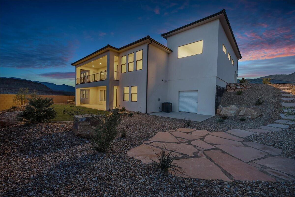 2072 South Pony Way Washington, UT 84780 - Photo 44 of 61 Backyard Evening