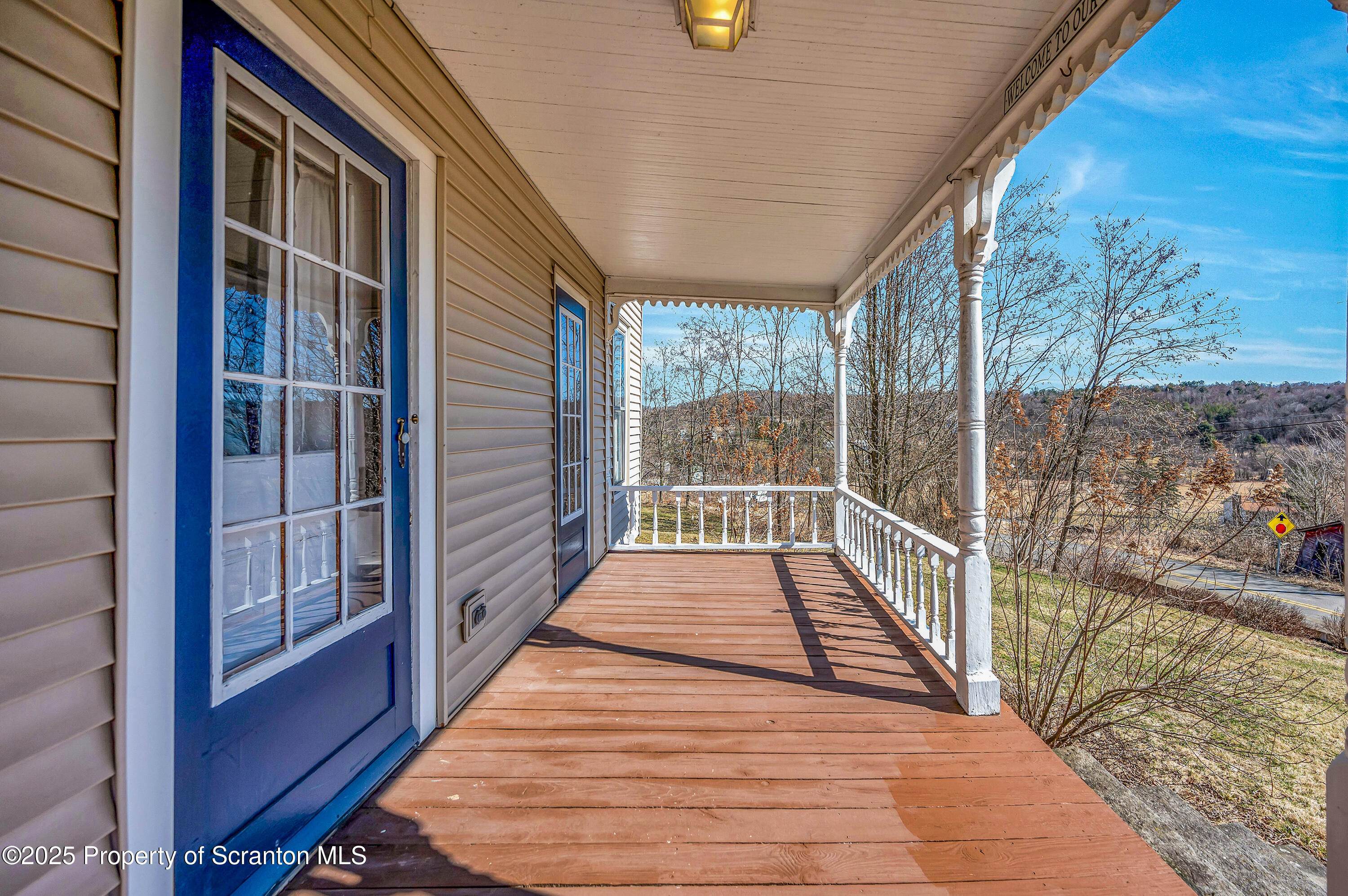 5115 State Rte 3013 Springville, PA 18844 - Photo 8 of 74 a view of balcony with wooden floor