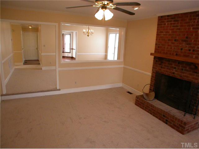 2008 Carthage Circle Raleigh, NC 27604 - Photo 23 of 23 Here's the Whole Floor Plan ... View of the Living Room, Dining Room, Kitchen, Foyer ... Open & Spacious!!! All Brand New Carpet and Paint.