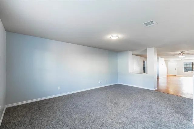 a view of empty room