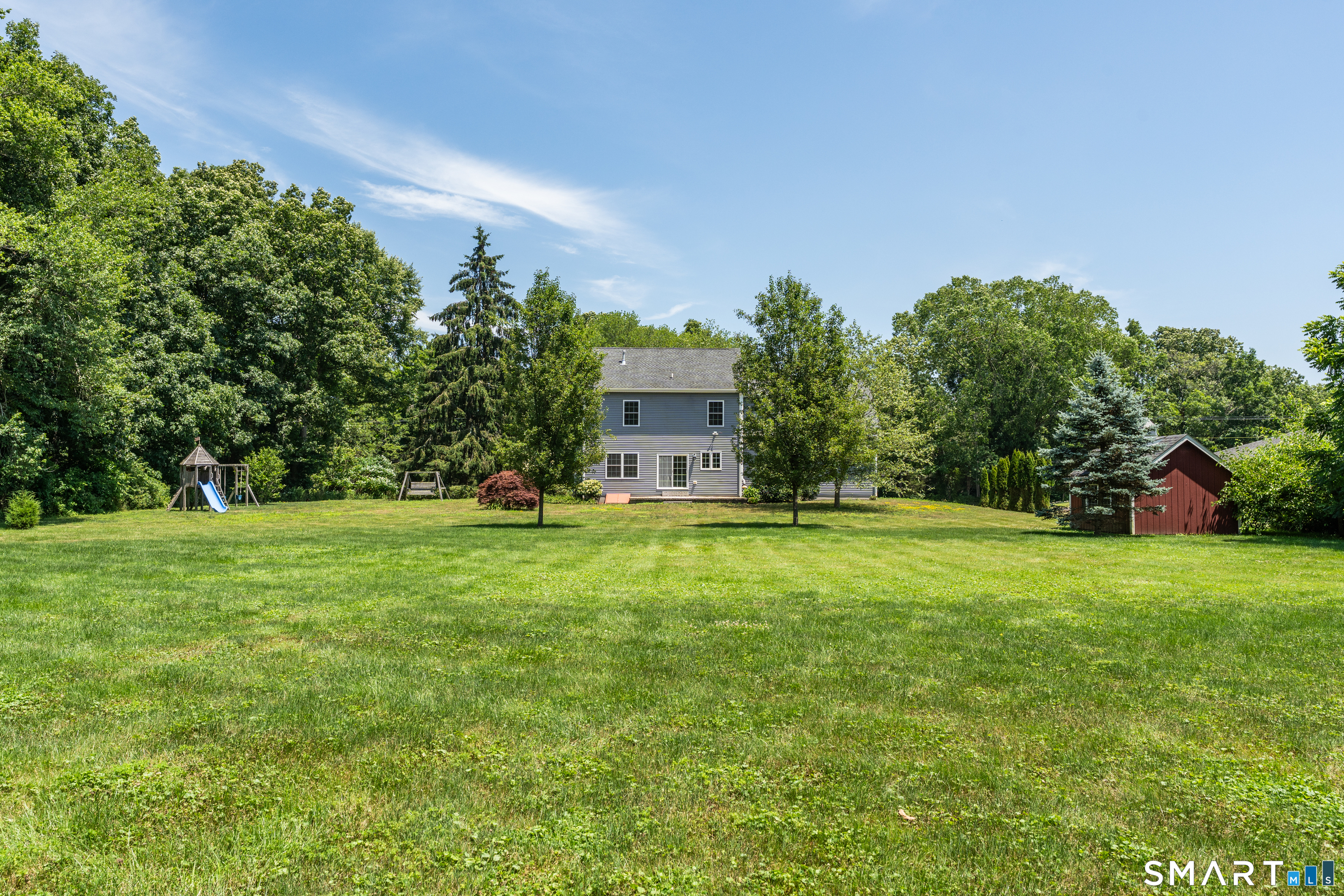 838 Little Meadow Road Guilford, CT 06437 - Photo 30 of 40 Large flat backyard