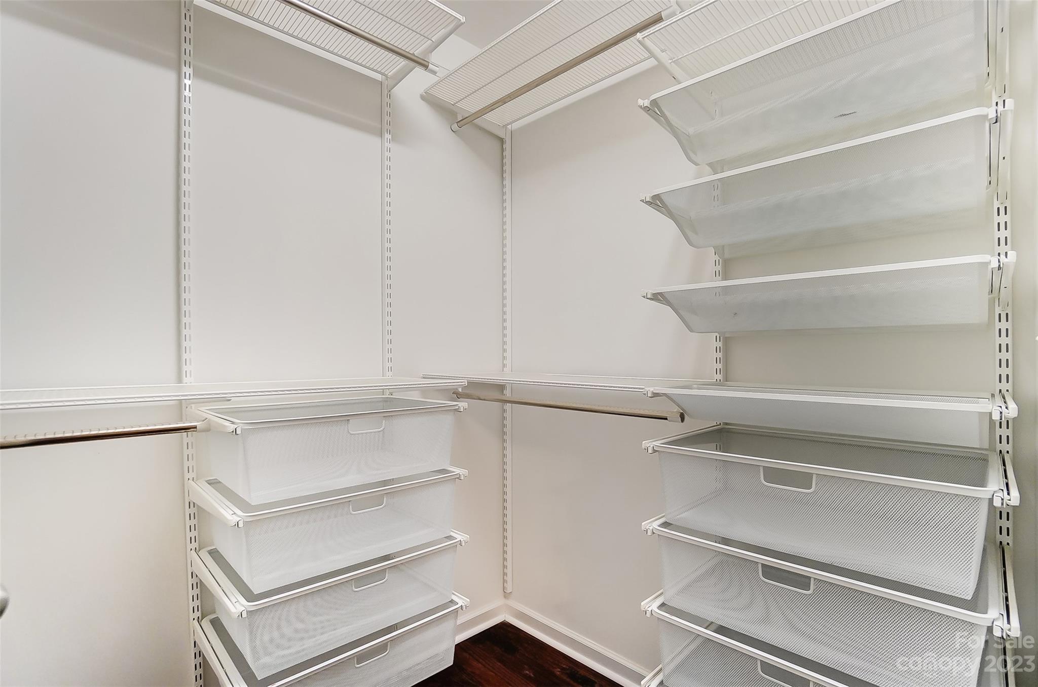 231 Lincoln Street Charlotte, NC 28203 - Photo 30 of 48 a view of an empty walk in closet