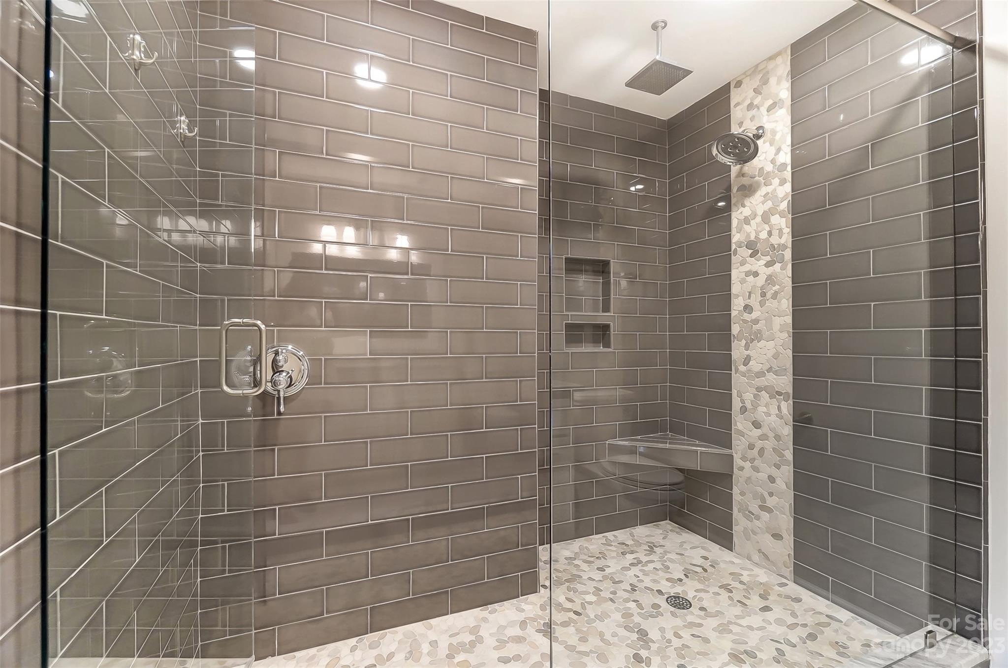 231 Lincoln Street Charlotte, NC 28203 - Photo 36 of 48 a bathroom with a shower