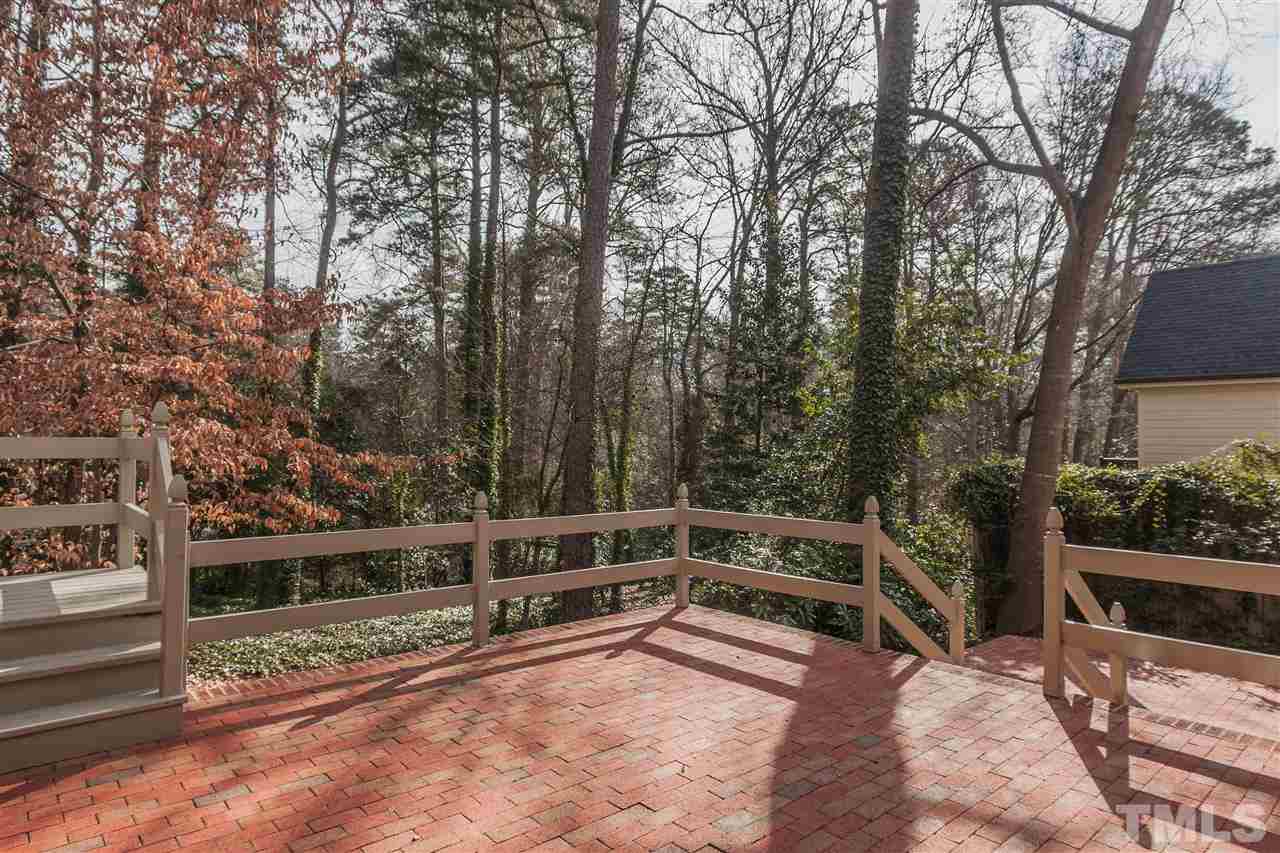 3400 Landor Road Raleigh, NC 27609 - Photo 24 of 25 a view of a terrace with trees