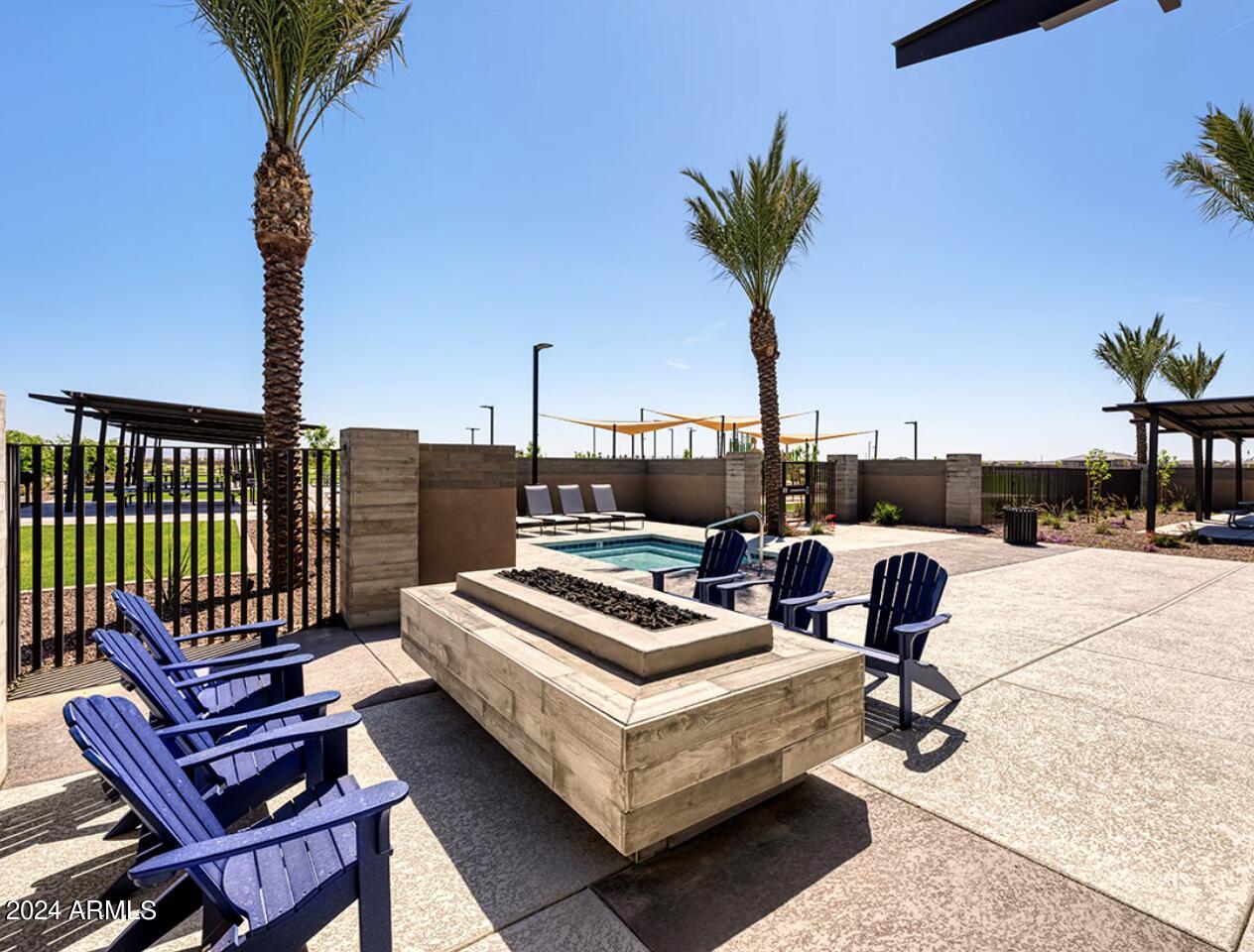 22681 East Bonanza Way Queen Creek, AZ 85142 - Photo 32 of 44 32 community fire pit