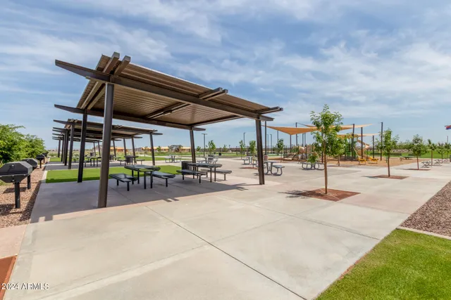 a view of outdoor space with seating