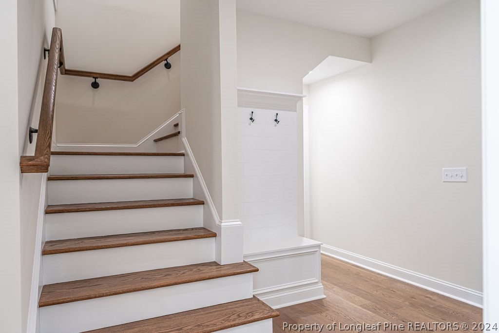 113 Pittman Road West End, NC 27376 - Photo 28 of 50 a view of staircase with white walls and white walls