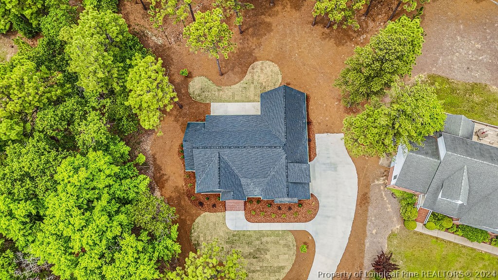 113 Pittman Road West End, NC 27376 - Photo 42 of 50 aerial view of a house with a yard and sitting area