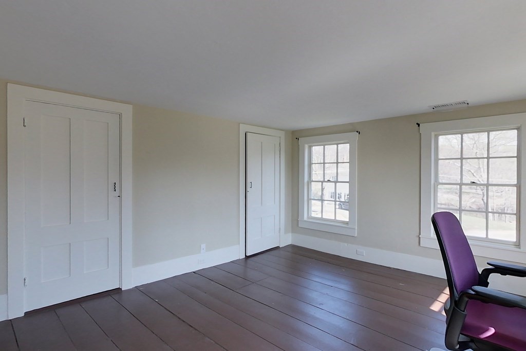 95 South Road Ashby, MA 01431 - Photo 18 of 33 a view of a workspace room with wooden floor and windows