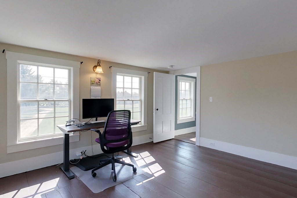 95 South Road Ashby, MA 01431 - Photo 19 of 33 a view of a workspace with furniture and a window