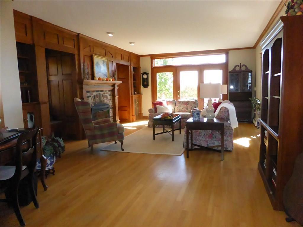 215 Fort Hill Road Gorham, ME 04038 - Photo 21 of 35 Library with wood burning fireplace
