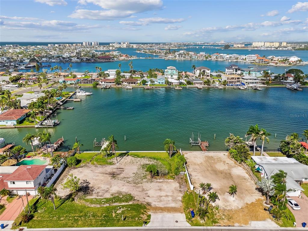 568 Johns Pass Avenue Madeira Beach, FL 33708 - Photo 18 of 36 an aerial view of a houses with ocean view