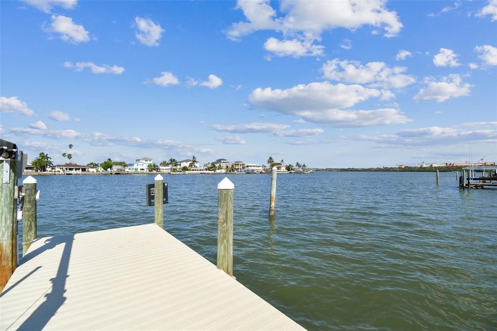 568 Johns Pass Avenue Madeira Beach, FL 33708 - Photo 35 of 36 a view of outdoor space and lake