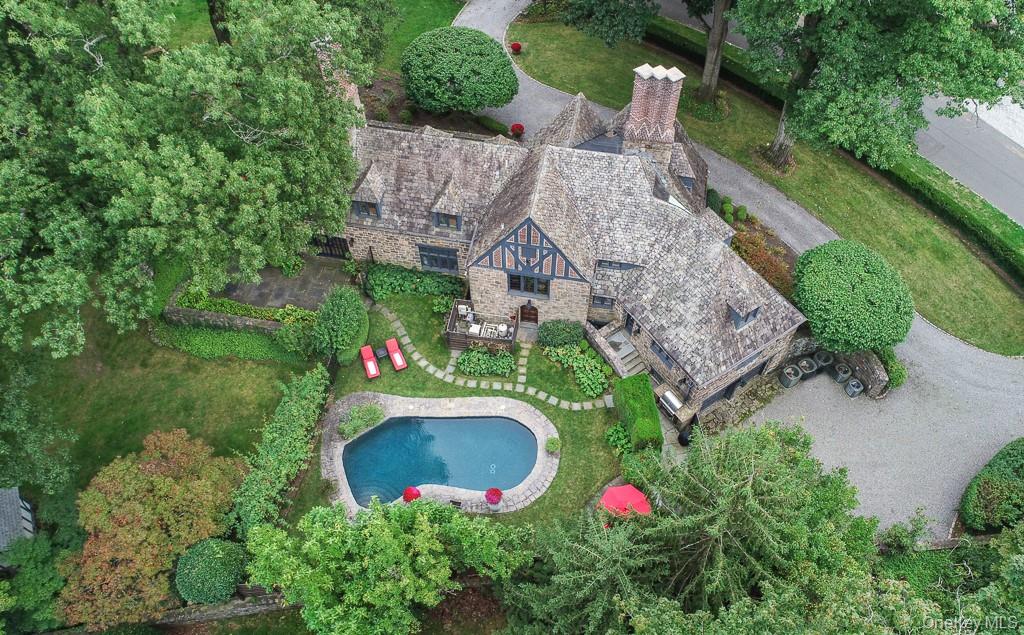 21 Hampshire Road Bronxville, NY 10708 - Photo 41 of 41 an aerial view of house with yard