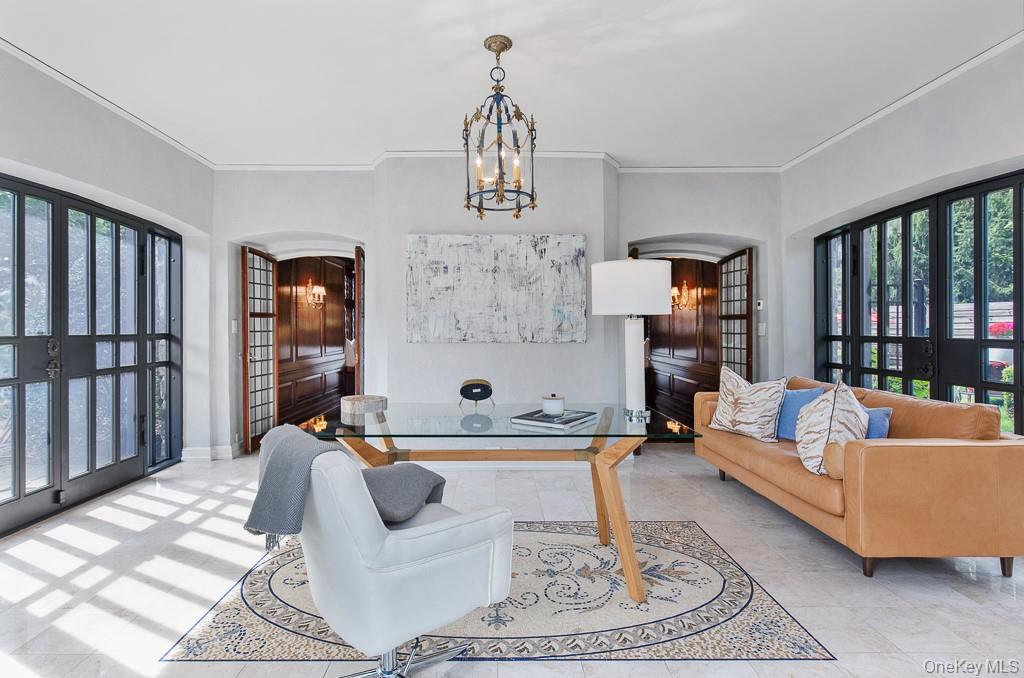 21 Hampshire Road Bronxville, NY 10708 - Photo 9 of 41 a living room with furniture and a window