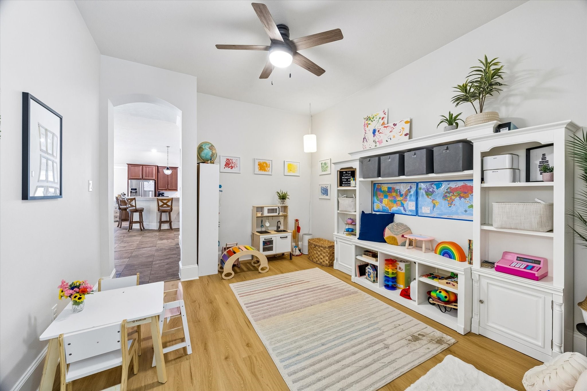 31306 Brighton Brook Lane Spring, TX 77386 - Photo 22 of 34 Large flex room off the living area offering endless possibilities as a playroom, game room, study area, or creative space.