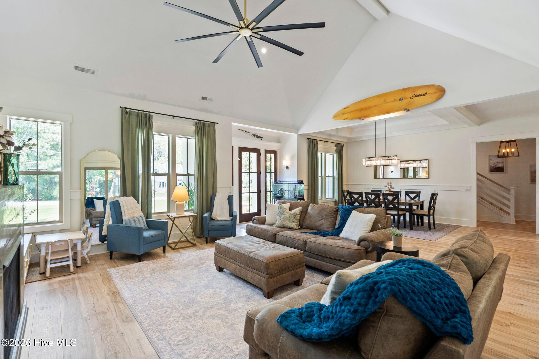 204 Gull Road Hampstead, NC 28443 - Photo 13 of 73 Airy feel with this vaulted ceiling