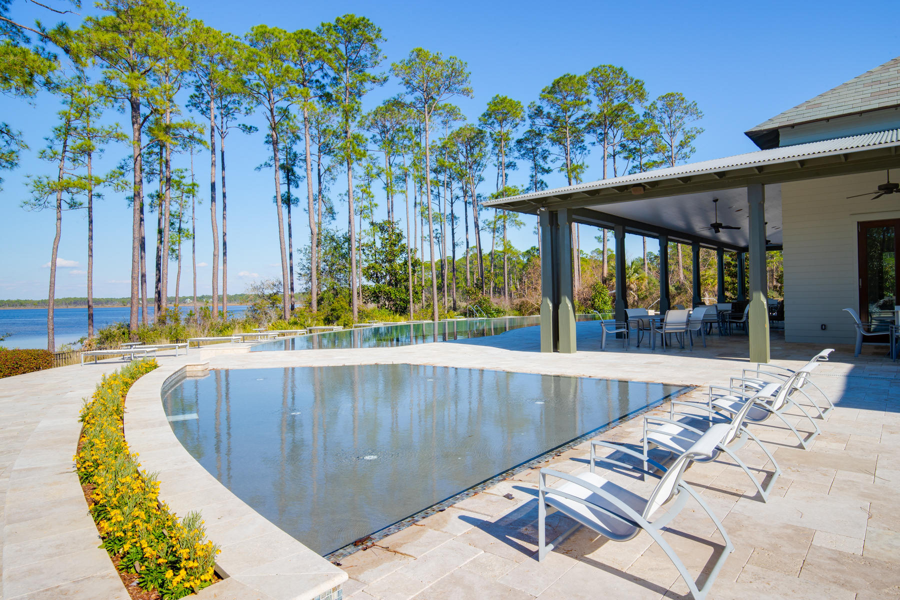 79 Perrin, Unit LOT 54 Santa Rosa Beach, FL 32459 - Photo 22 of 36 a view of a swimming pool with a patio