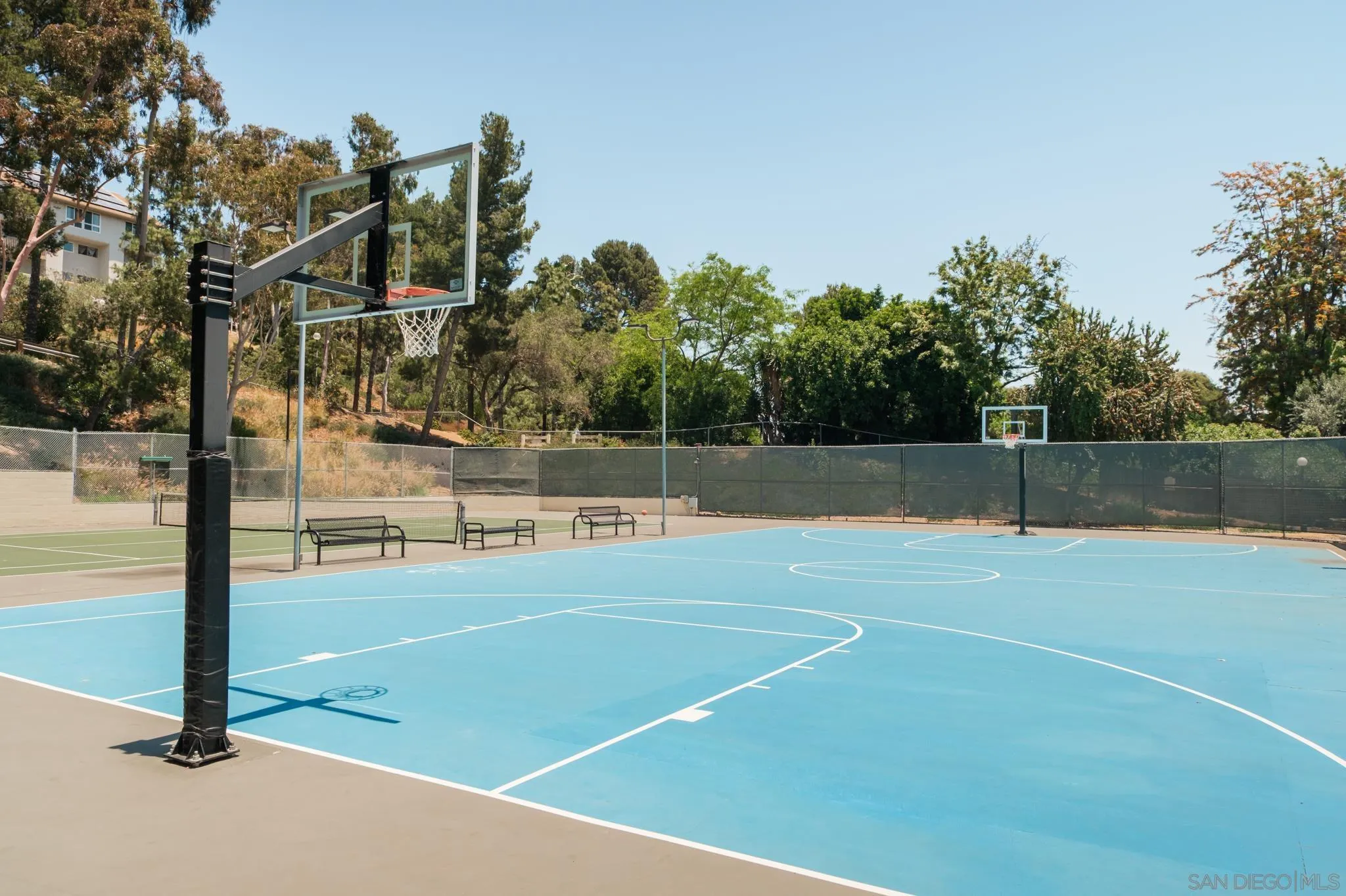 6191 Rancho Mission Road, Unit 309 San Diego, CA 92108 - Photo 25 of 34 a view of a tennis court