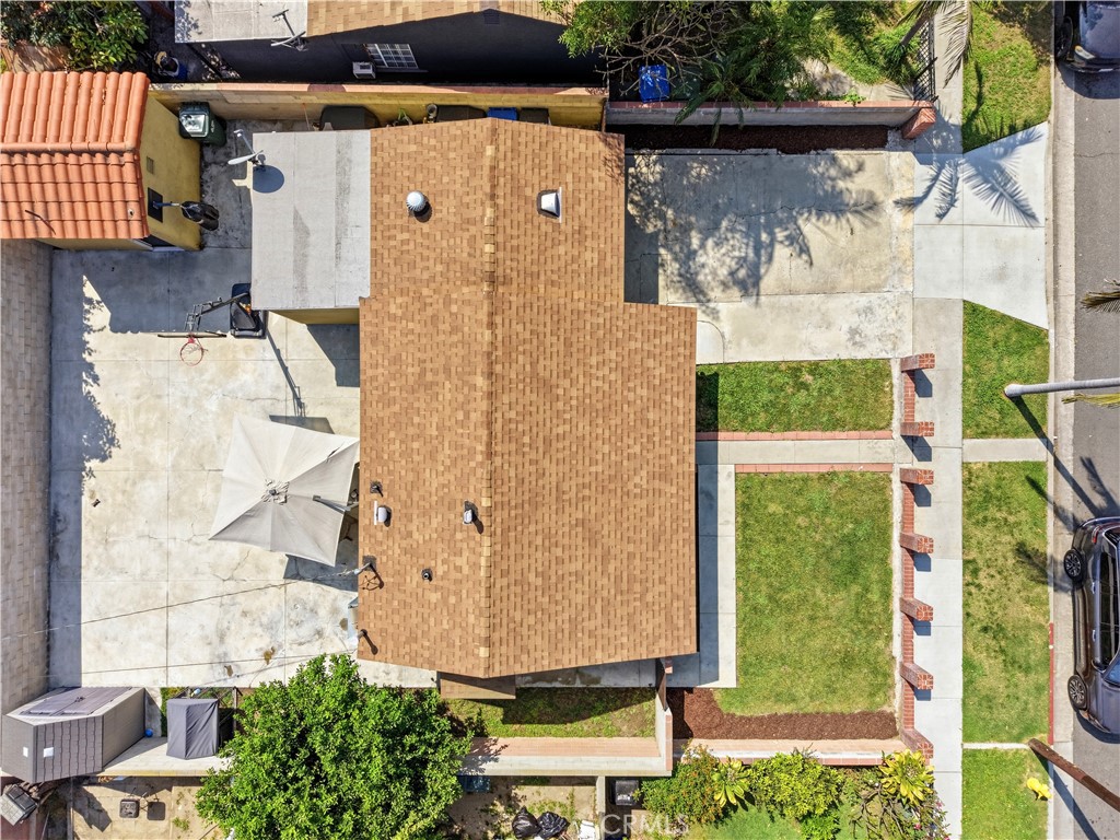 16436 Virginia Paramount, CA 90723 - Photo 23 of 26 an aerial view of a house with a yard